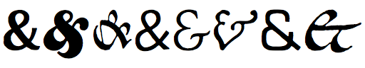 Ampersands Two