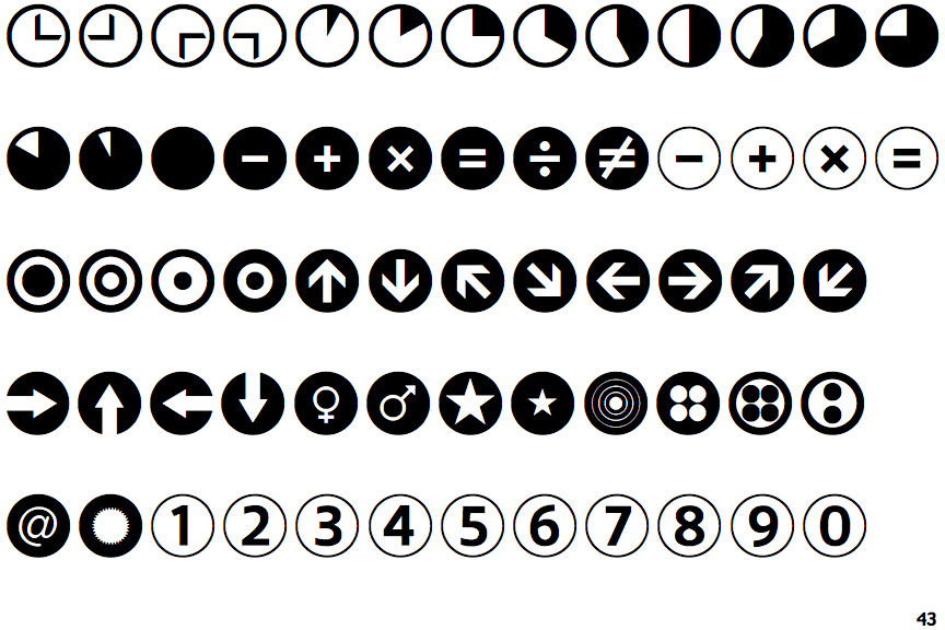 Leitura Symbols Circles