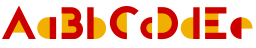 2colour-Sans Serif