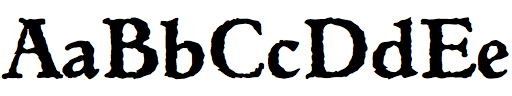 Corroded-Serif
