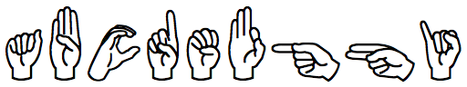 Mini Pics ASL Alphabet