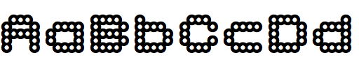 Open Circles-5 pixels