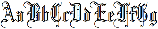 Blackletter 686