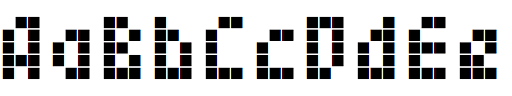 Squares-5 pixels