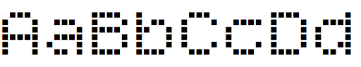 Squares-6 pixels
