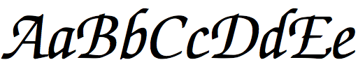 ITC Zapf Chancery Italic