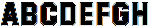 Sportswear Outline Filled Sans