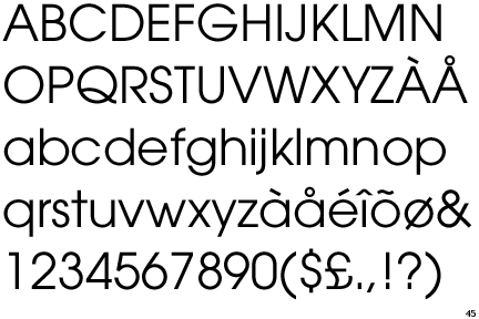 Avant Garde Light Font