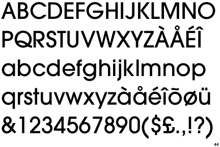 ITC Avant Garde Medium