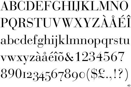 Bauer Bodoni