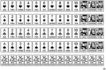 Linotype Game Pi English Cards