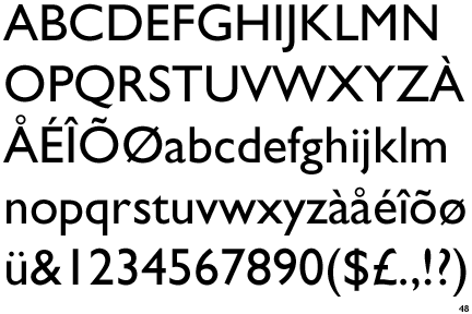 Gill Sans