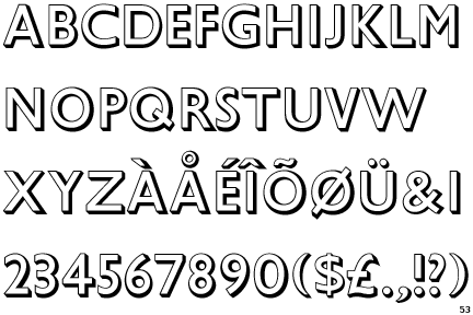 Gill Sans Family Font