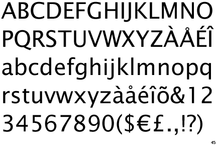 Lucida Sans