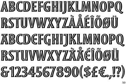 Moonglow Semibold Condensed