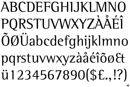 Rotis Semi Serif
