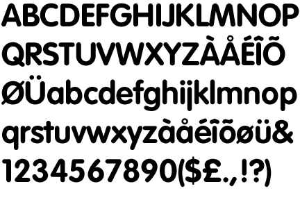 VAG Rounded Bold