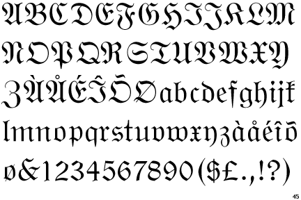 Wittenberger Fraktur