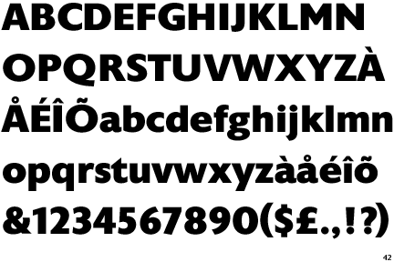 Astoria Sans Extra Bold