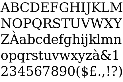 Prima Serif