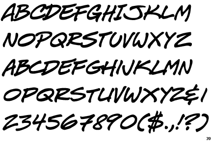 J Scott Campbell Italic
