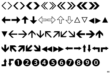 symbols numbers