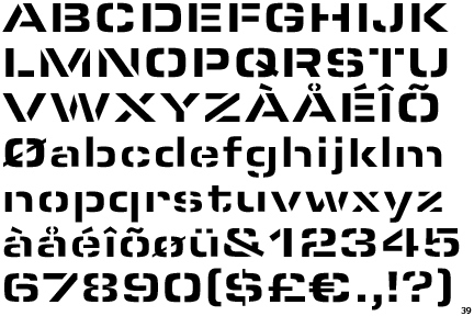 EF Advera Stencil