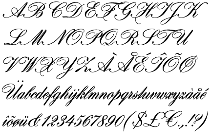 EF Hogarth Script