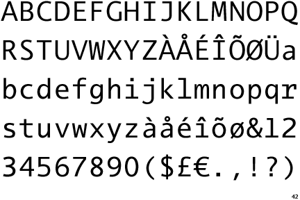 EF Thordis Sans Mono