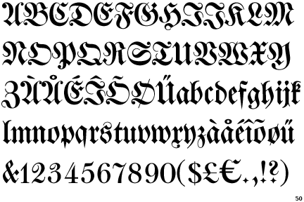 EF Walbaum Fraktur
