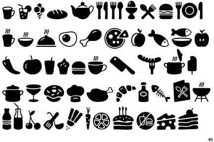 PH Icons Food Black