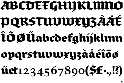 FF Brokenscript Bold