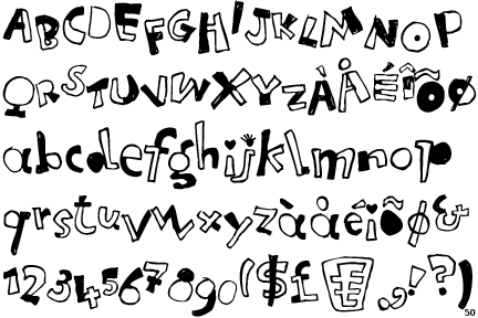 FF Letterine Esagerate