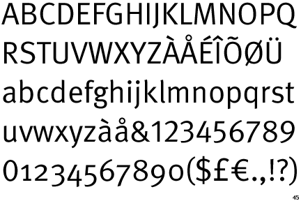 Ff Meta Font