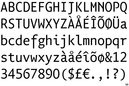FF Quadraat Sans Mono