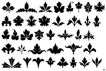Foliage Ornaments