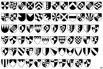 Shield Ornaments