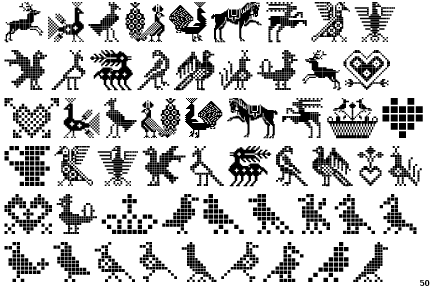 Swiss Folk Ornaments Critters & Things