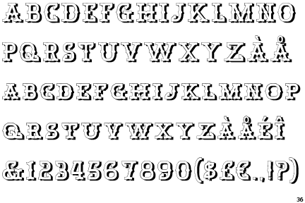 Bamberforth Embossed