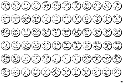 Button Faces Demi