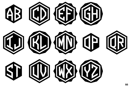 Hexagrams Black