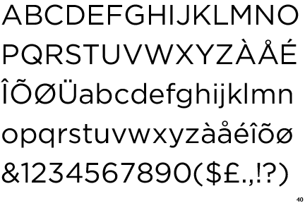 Avenir Light Font Mac