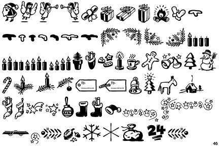 Christmas Dingbats 1