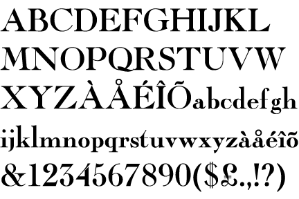 Caslon Titling (Image Club)