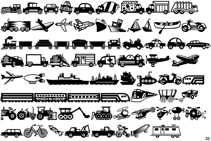 Mini Pics Lil Vehicles