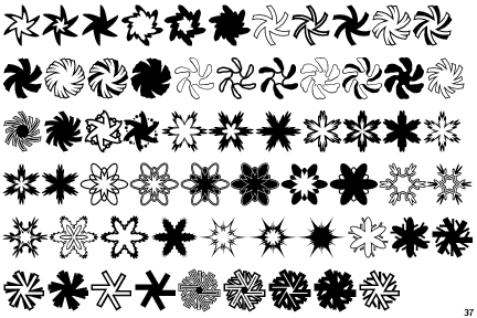 Mini Pics Snowflakes