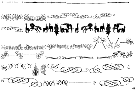 Invitation Script Ornaments Two