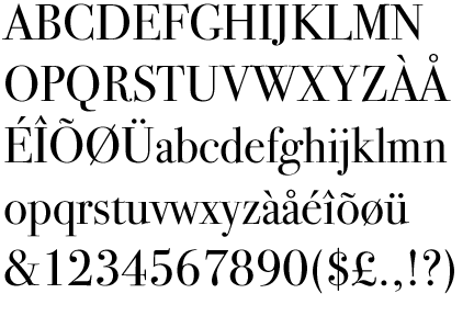 ITC Bodoni Seventy-Two