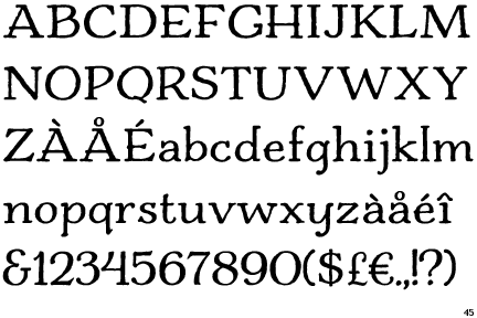 Charcuterie Serif