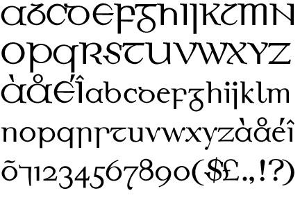 Eirinn Ascii